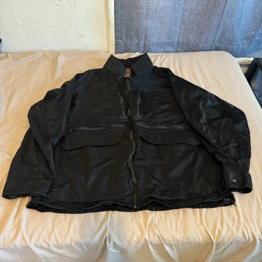 WHITE MOUNTAINEERING Woven Shrinked Contrasted Jacket,‎ Size L - Made in Japan